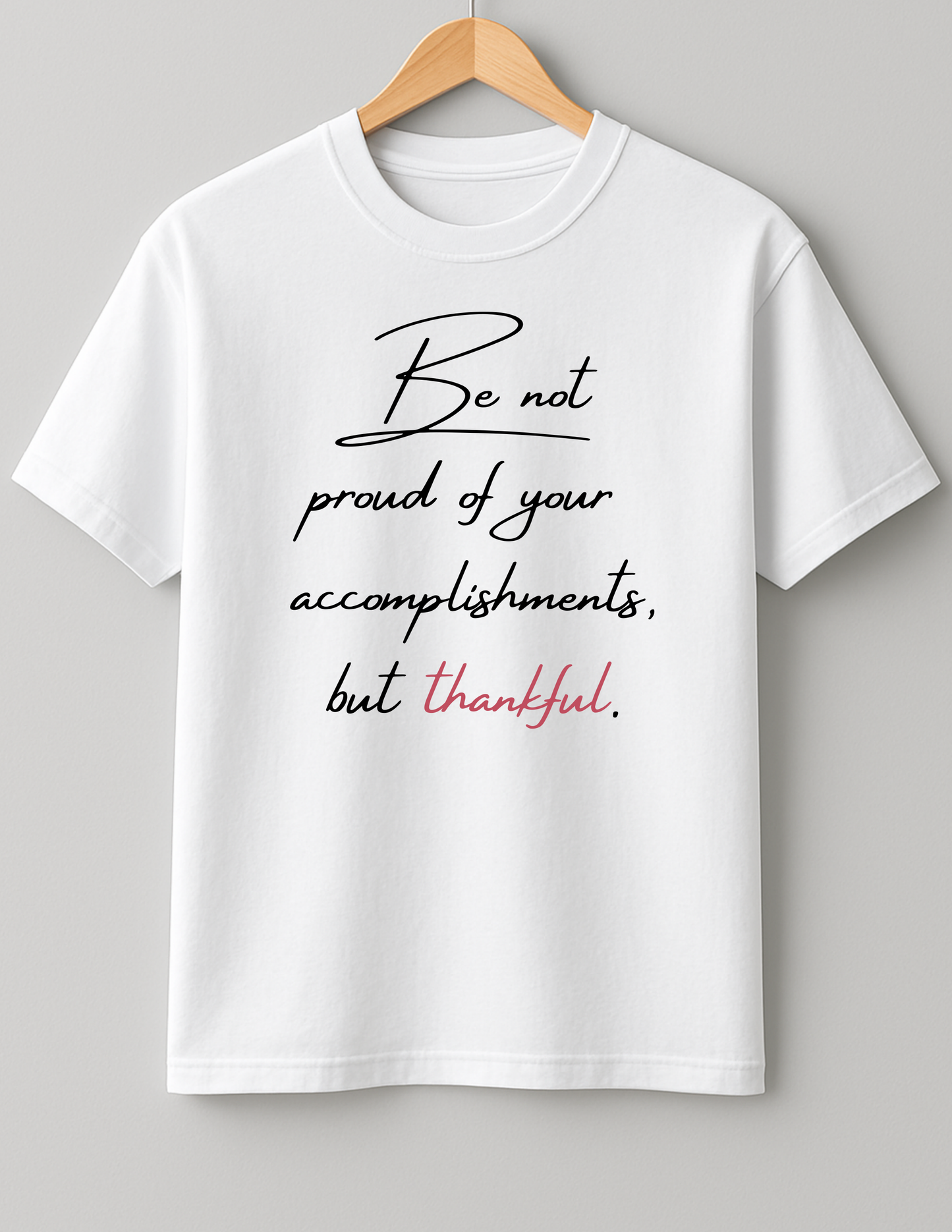 Be thankful always - Heavy Weight Unisex Cotton Tee