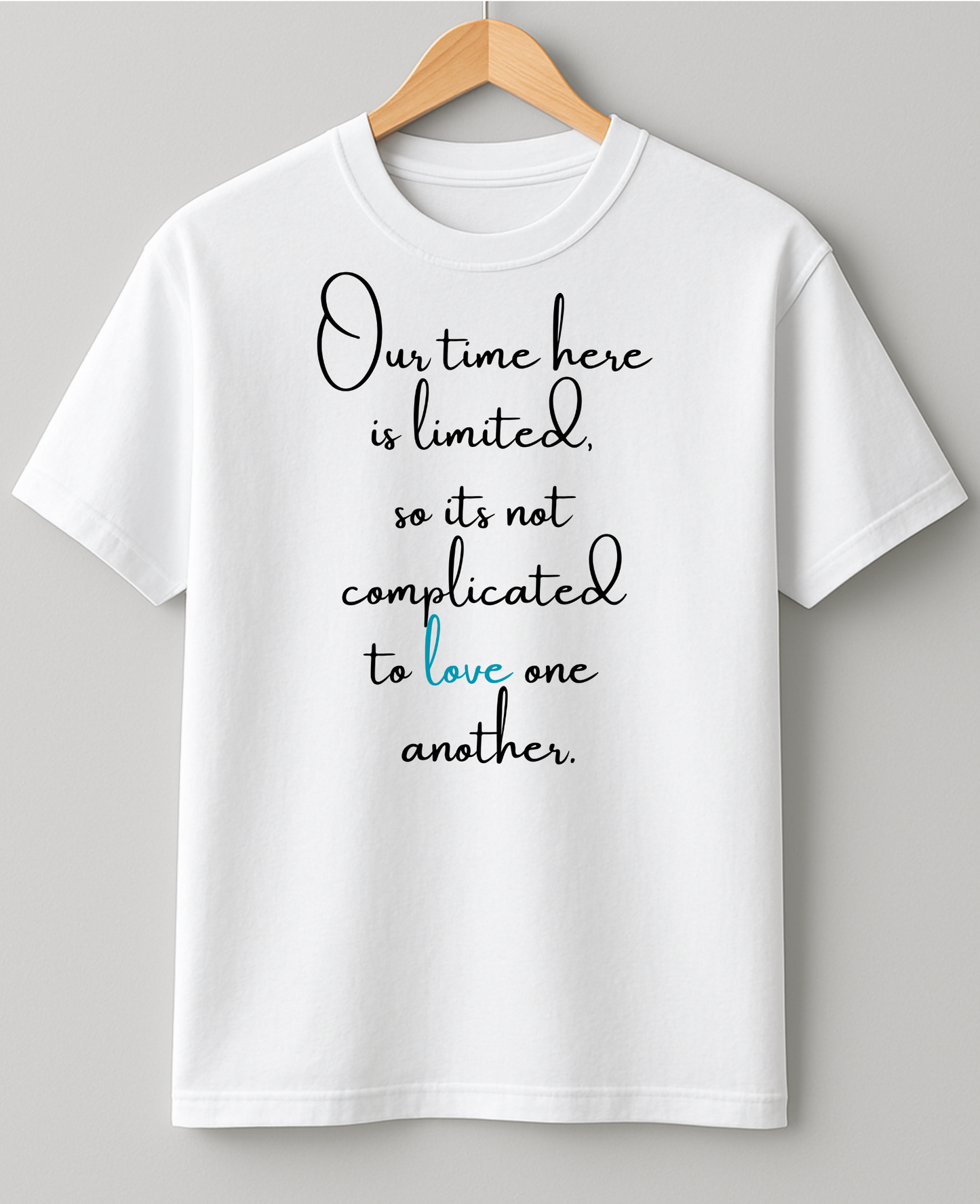 Love one another - Heavy Weight Unisex Cotton Tee
