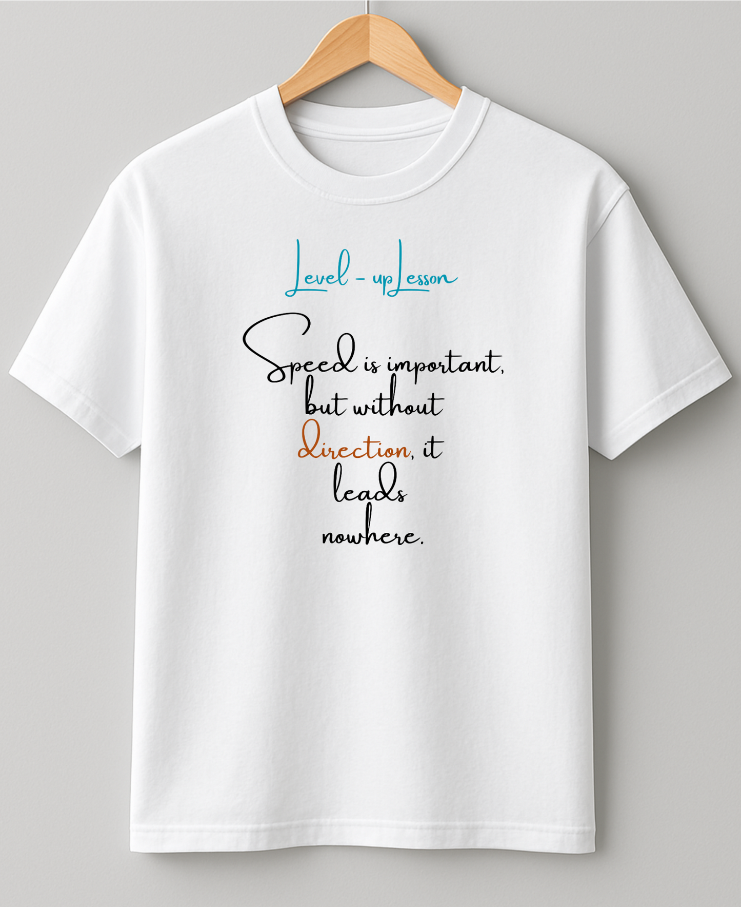 Direction is important - Heavy Weight Unisex Cotton Tee