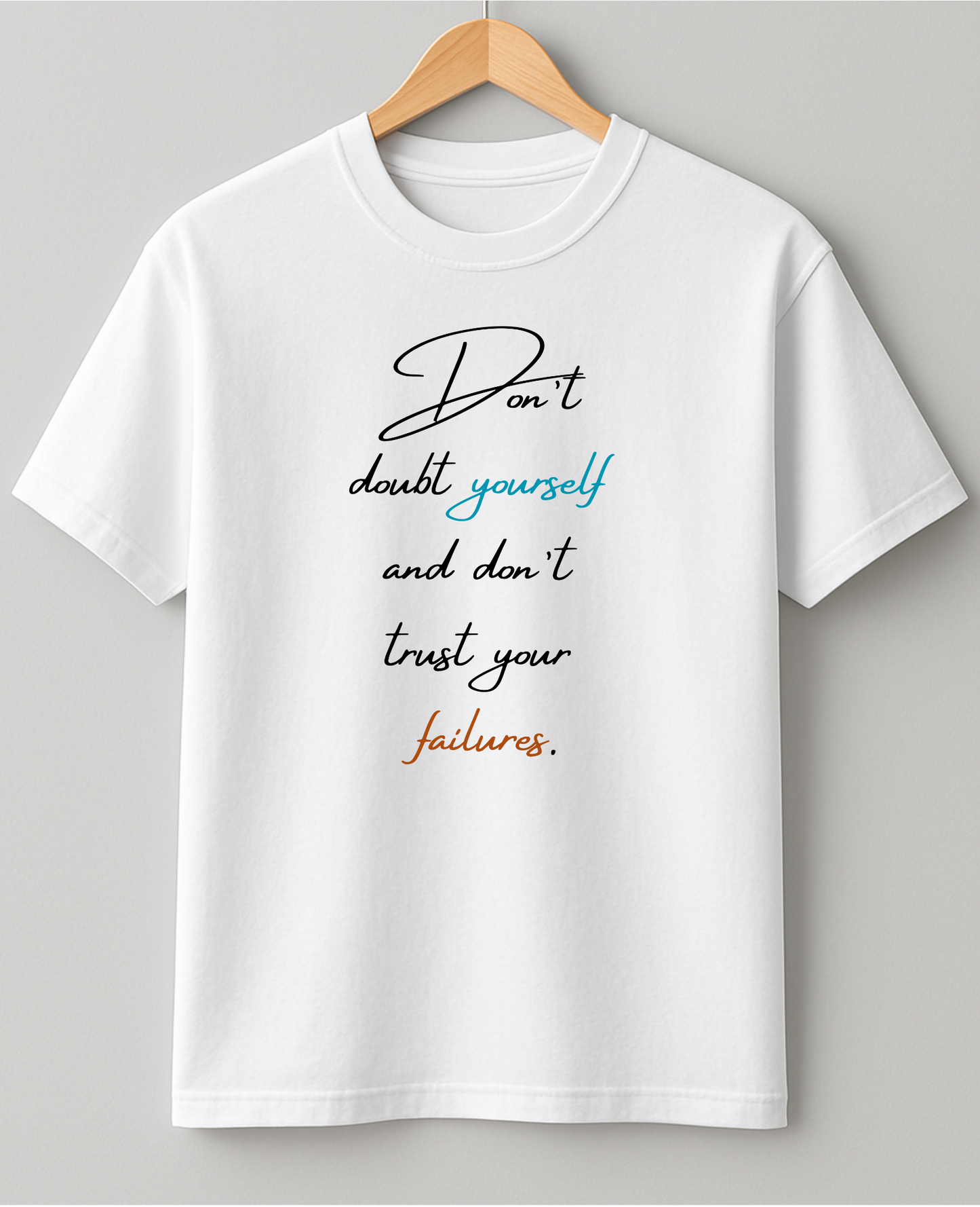 Believe in yourself - Heavy Weight Unisex Cotton Tee