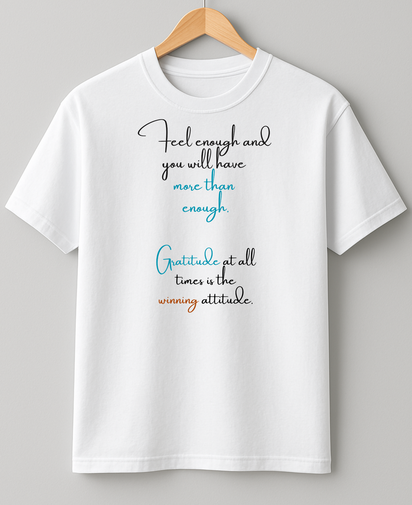 Be always thankful- Heavy Weight Unisex Cotton Tee