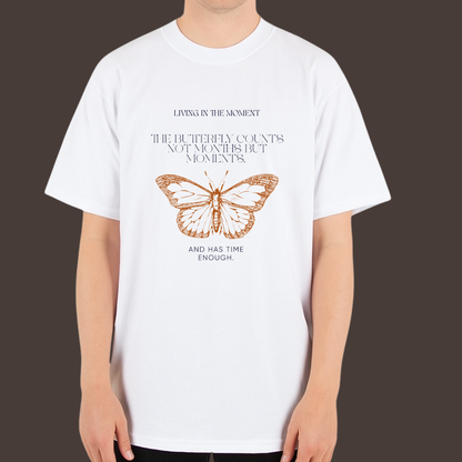 Living with the wings - Kittl - Heavy Weight Unisex Cotton Tee