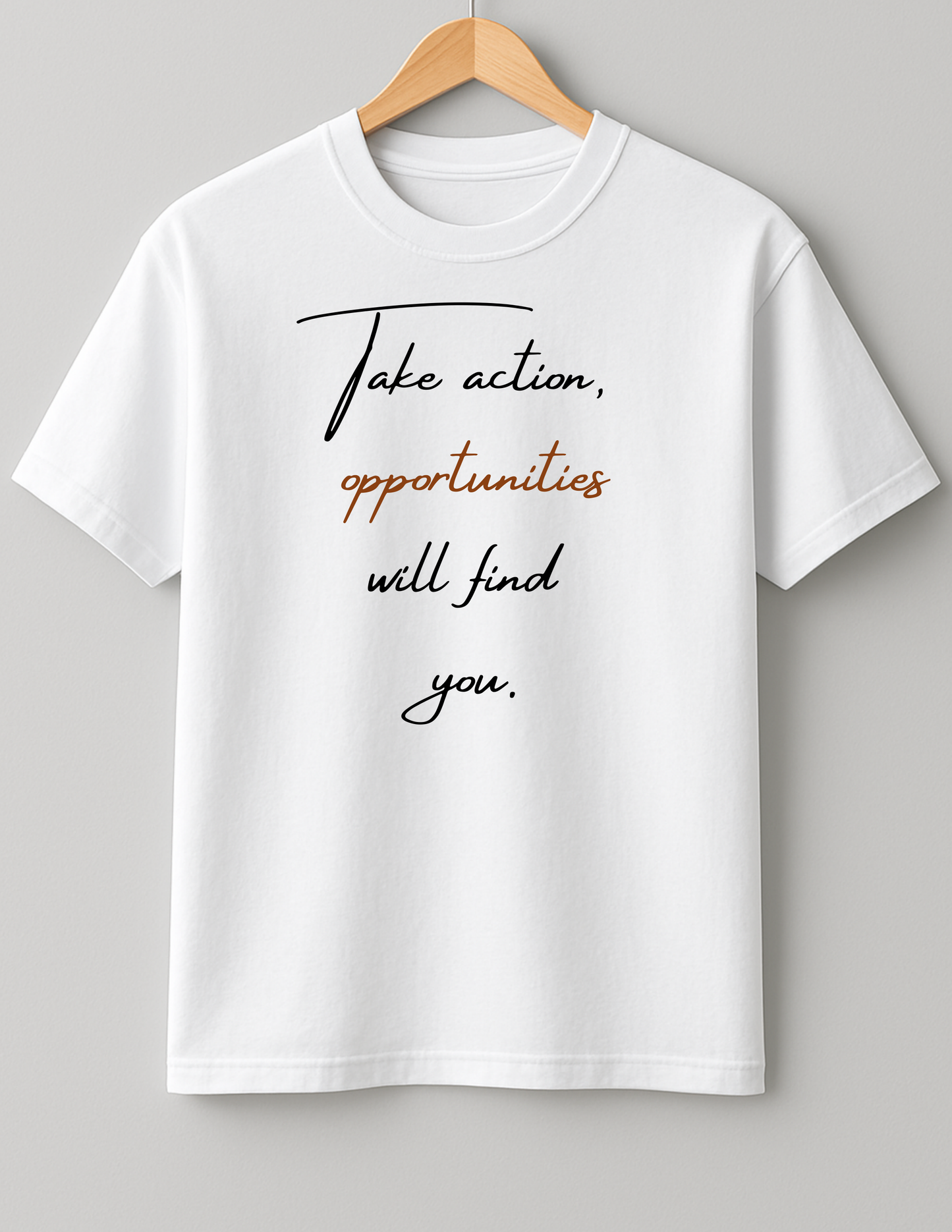Take action - Heavy Weight Unisex Cotton Tee