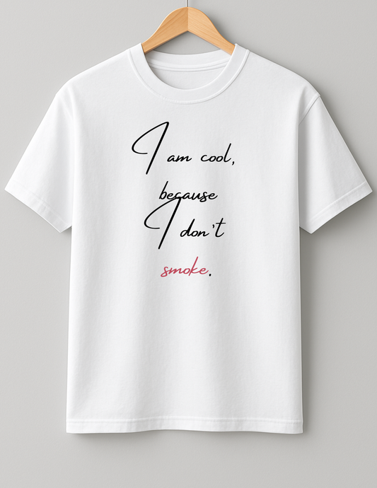I don't smoke - Heavy Weight Unisex Cotton Tee