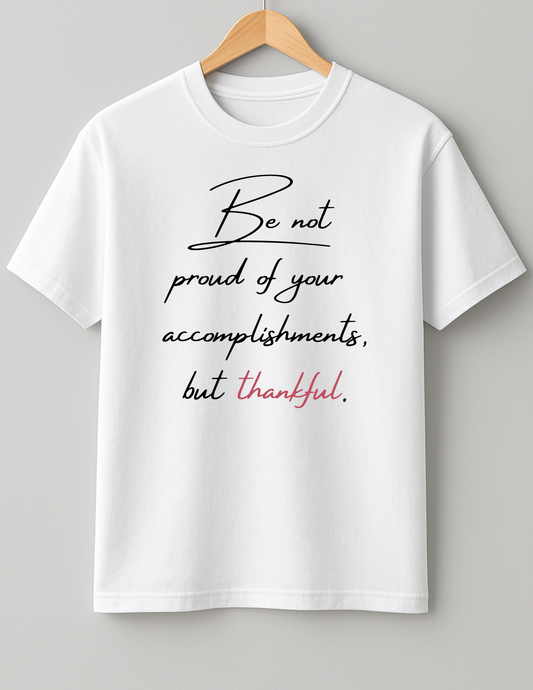 Be thankful always - Heavy Weight Unisex Cotton Tee