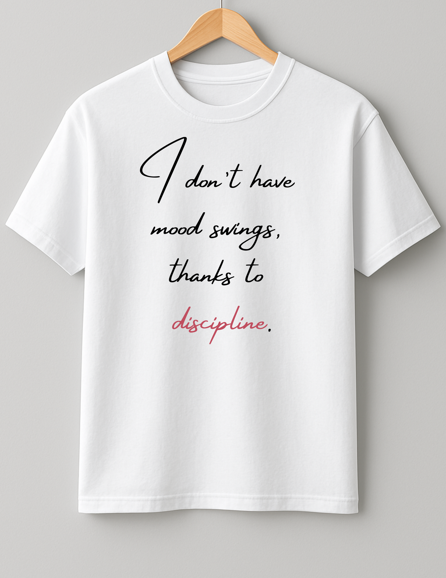 Thank to discipline - Heavy Weight Unisex Cotton Tee