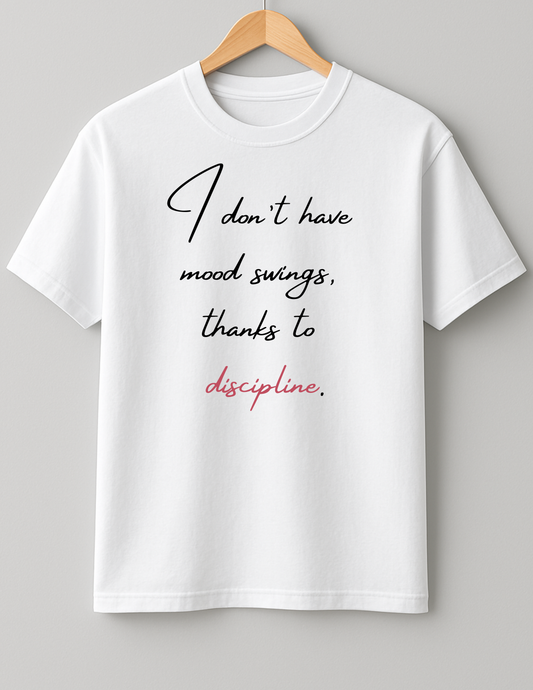 Thank to discipline - Heavy Weight Unisex Cotton Tee