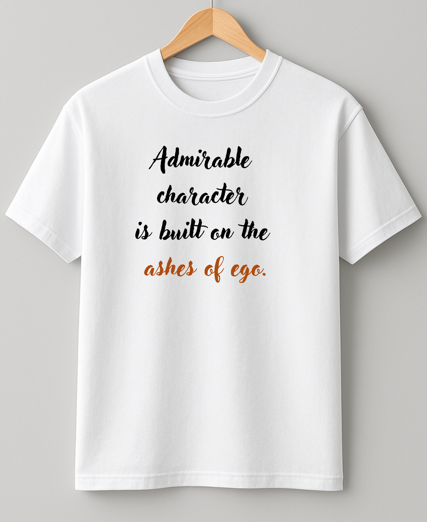 Admirable character- Heavy Weight Unisex Cotton Tee
