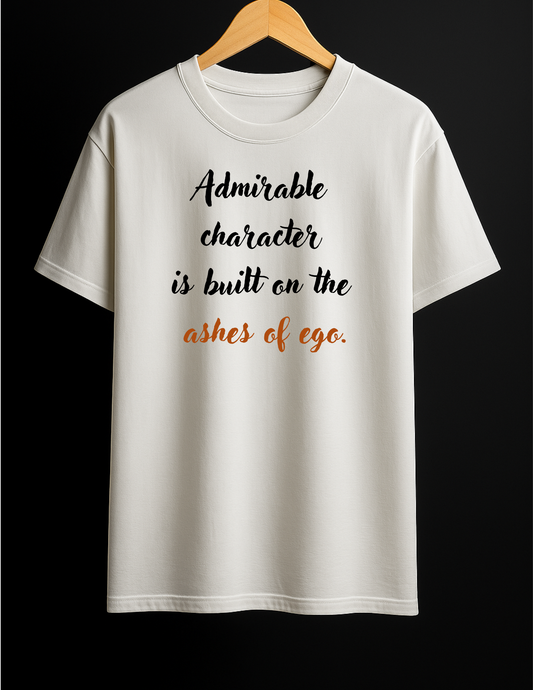 Admirable Character- VINTAGE Heavy Weight Unisex Cotton Tee