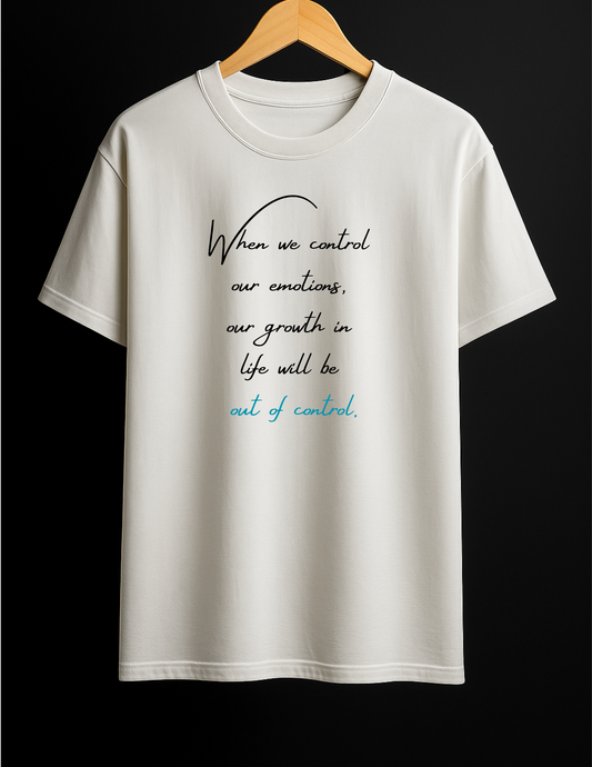 Control your emotions - VINTAGE Heavy Weight Unisex Cotton Tee