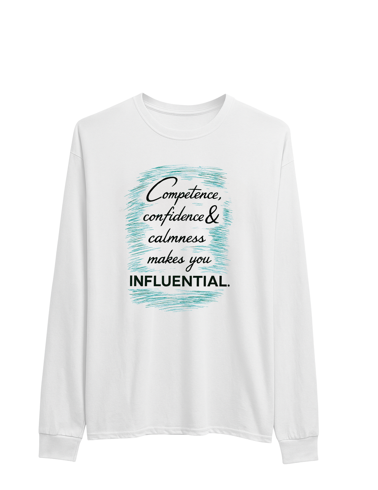 Become Influential - Heavy Weight Long sleeve Unisex cotton blend Tee
