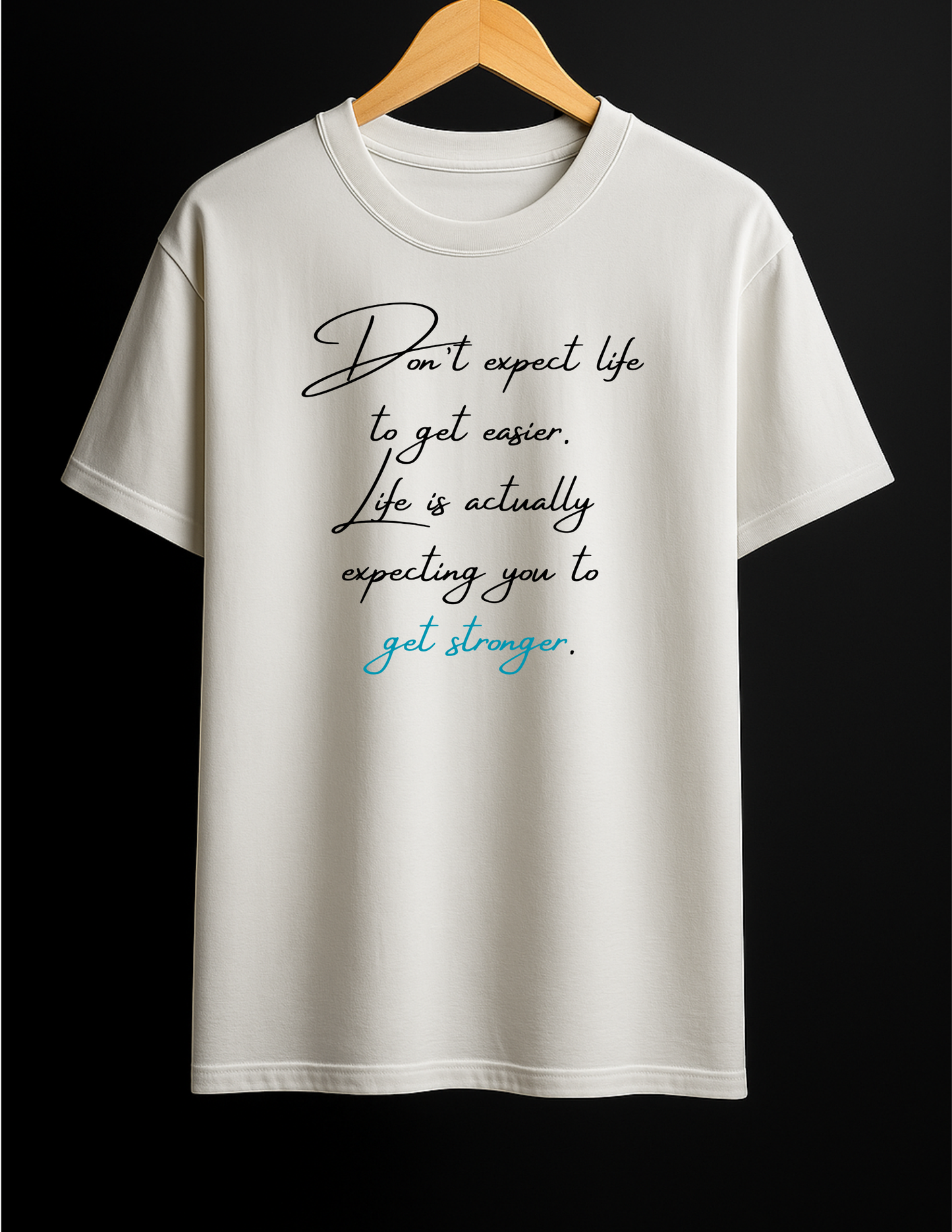 Get stronger  - VINTAGE Heavy Weight Unisex Cotton Tee