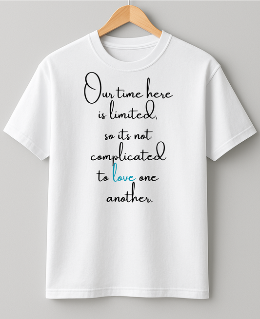 Love one another - Heavy Weight Unisex Cotton Tee