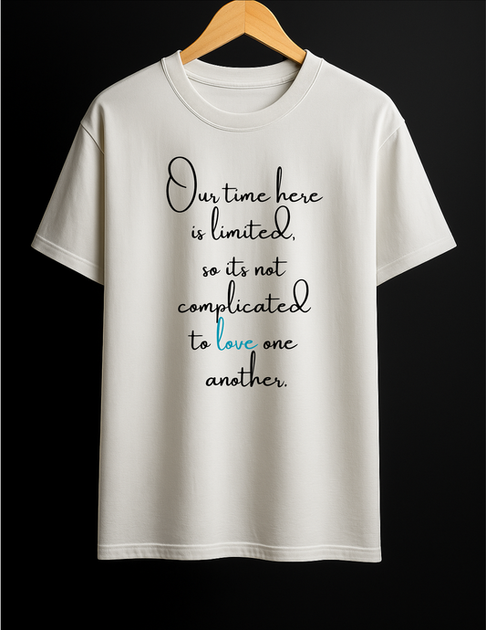Love one another - VINTAGE Heavy Weight Unisex Cotton Tee