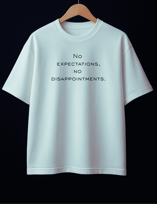 Unisex Tee - Premium - Cotton - No Expectations