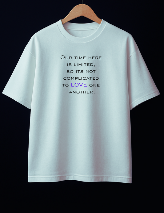 Unisex Tee - Premium - Cotton - Love one another