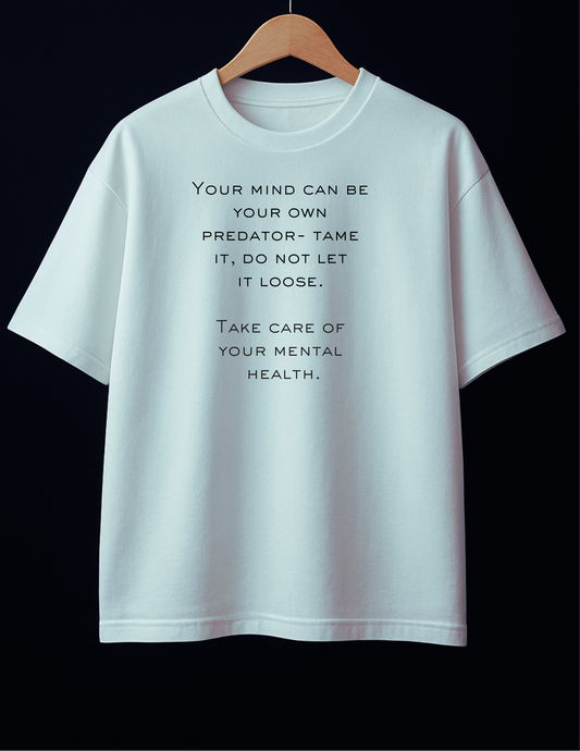 Unisex Tee - Premium - Cotton - mental health