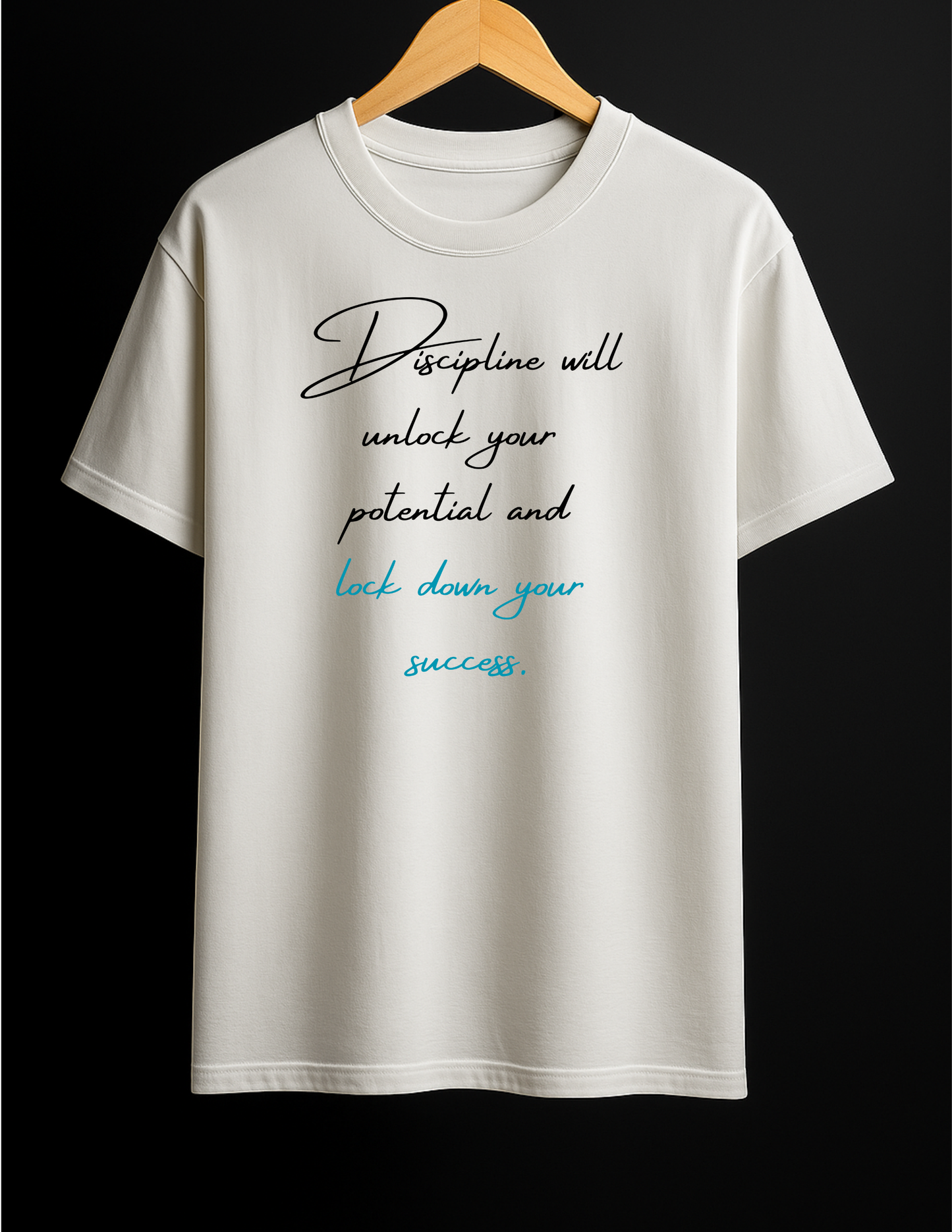 Lock down your success -  VINTAGE Heavy Weight Unisex Cotton Tee