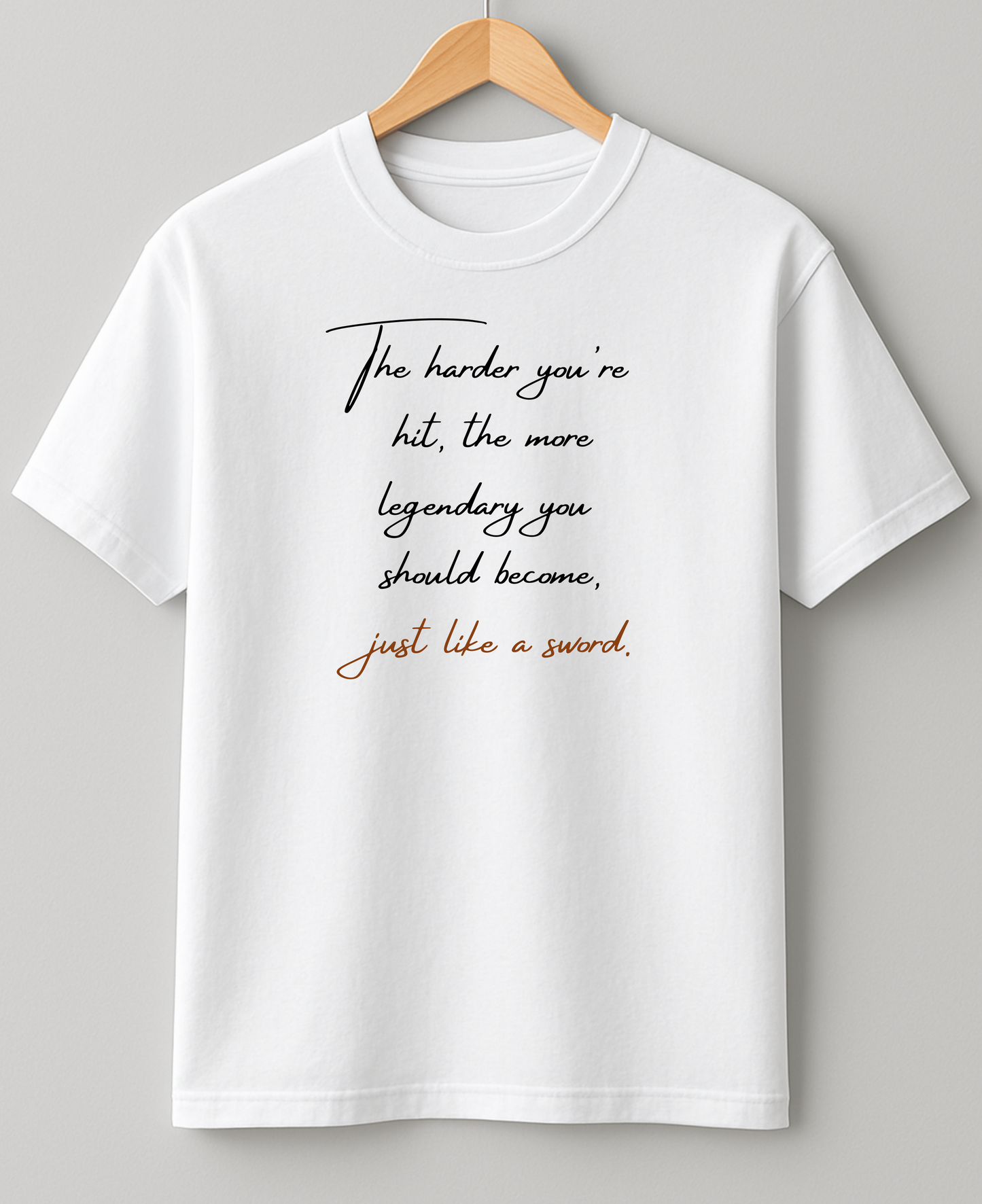 You are just like a sword -  Heavy Weight Unisex Cotton Tee