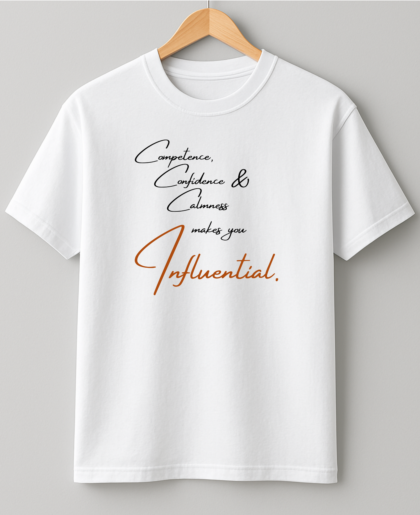 Be Influential - Heavy Weight Unisex Cotton Tee