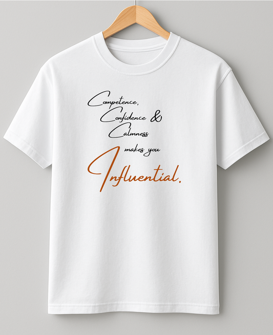 Be Influential - Heavy Weight Unisex Cotton Tee