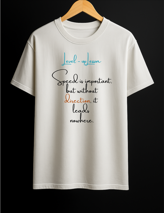 Direction is important-  VINTAGE Heavy Weight Unisex Cotton Tee